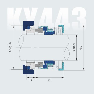 KY TYPE 443 tekening